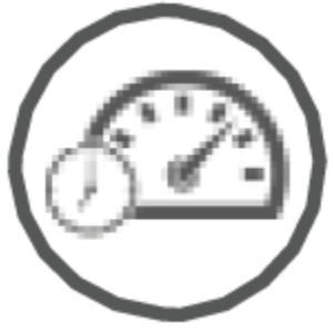 Velocidade ajustável e temporização